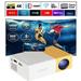 PENGXIANG Native 1920x 1080P Projector 7200 Lux Upgrade Full HD Video Projector 50 4D Keystone Correction Support 4K LCD LED Home Theater Projector Compatible with Phone PC TV Box PS4