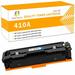 Toner H-Party Compatible 410A Toner Cartridge (With Chip) for HP CF410A 410A M452dw M452nw M452dn MFP M477fnw M477fdn M477fdw M377dw Printer Ink (Cyan 1-Pack)