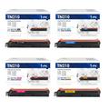 TN210 Toner Cartridge Compatible for Brother TN210 TN-210 TN210 HL-3040CN HL-3070CW HL-3045CN HL-3075CW MFC-9010CN MFC-9120CW MFC-9320CW MFC-9125CN MFC-9325CW Printer Ink (TN-210BK/C/M/Y 4-Pack)