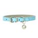 Delivery on time!!PU Leather Small Dog Cat Collar with Bell Safety Adjustable Kitten Straps Puppy Kitty Necklaces Chihuahua Collars Pet Supplies