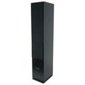(1) Rockville RockTower 68B Black Home Audio Tower Speakers Passive 8 Ohm