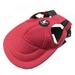 Pet Sunshade Cap Dog Hat Outdoor Dog Baseball Cap Canvas Small Dog Sunscreen Accessories