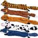 Dog Squeaky Toys 5 Pack Pet Toys Crinkle Dog Toy No Stuffing Animals Dog Plush Toy Dog Chew Toy for Large Dogs and Medium Dogs Squeeky Doggie Toys Puppy Toys Squeak