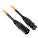 Rockville RCXFM50P-O Orange 50 Female to Male REAN XLR Mic/Speaker Cable