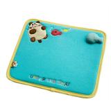 [Under The Sea] Embroidered Applique Fabric Art Mouse Pad / Mouse Mat / Mousing Surface (10.3*8.8)