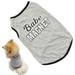 Dog Clothes with Funny Letters Dog T-Shirt Pet Costume for Dogs