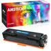 Amstech Compatible Toner for Canon 054 Color imageCLASS MF641Cdw MF642Cdw MF644Cdw LLBP622Cdw imageCLASS LBP621CW 623CDW 622CDW MF645CX MF643CDW MF641CW Printer Ink(Cyan 1-Pack)