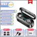 F9 Tws Wireless Earphone Bluetooth Stereo Headphone 5.1 Sport Waterproof Noise Reduction Wireless Earbuds With Mic 2000mah - Earphones & Headphones