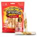 Pet Factory Twistedz American Beefhide Chip Rolls w/ Beef Meat Wrap 5 8 Count