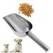 Dog Food Scoop Stainless Steel Pet Food Shovel Practical Durable Pet Feeding Spoon Pet Food Feeding Accessories for Home Pet Food