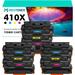 12-Pack Compatible Toner Cartridge for HP CF410X 410X M452dw M452nw M452dn MFP M477fnw M477fdn M477fdw M377dw Printer (3*Black 3*Cyan 3*Magenta 3*Yellow)