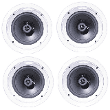 Klipsch 6.5 2 Way Natural Surround Sound in-Wall/Ceiling Speaker System (Set of 4)