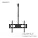 LEADZM TMC-7006 Ceiling Mount TV Wall Bracket Roof Rack Pole Retractable for 32 -70 Flat Screen 110lbs Black