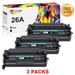 Toner Bank Compatible Toner Replacement for HP 26A CF226A Use with HP Laserjet Pro MFP M426fdw M426fdn M426dw M402n M402d M402dn M402dw (Black 3-Pack)