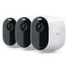 Arlo Essential Spotlight Camera 3 Pack Wireless Security Wire-Free 1080p Video Color Night Vision 2-Way Audio 6-Month Battery Life Direct to Wi-Fi No Hub Needed White VMC2330W