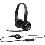 (6 Pack) Logitech ClearChat Comfort USB Headset with Noise-Canceling Microphone