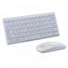 Angmile 2.4G Wireless Silent Full-size Keyboard And Mouse Mini Multimedia Keyboard Mouse Combo Set