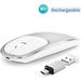 Rechargeable Wireless Mouse Small and Stylish Wireless Mouse with C-type Adapter