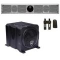 Wet Sounds Package - White Stealth 6 Ultra HD Sound Bar w/ Remote and AS-6 6 250 Watt Powered Stealth Subwoofer