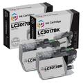 LD Products Compatible Ink Cartridge Replacement for Brother LC3017BK High Yield (Black 2-Pack) for use in MFC-J5330DW MFC-J5335DW MFC-J5730DW MFC-J6530DW & MFC-J6930DW printers