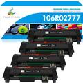 True Image 4-Pack Compatible Toner Cartridge for Xerox 106R02777 Work with Phaser 3052 3260 3260DNI WorkCentre 3215 3225 (Black)