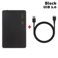 USB 3.0 2.0 Computer Peripherals 2TB 2.5 Inch USB 3.0 2.0 SATA HDD Enclosure Hard Disk Drive Storage Devices External Case BLACK USB 3.0