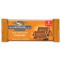 Ghirardelli 2-Square Bar Milk Chocolate with Caramel 1.06oz Pack of 2