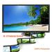 Hazel Tech Portable Projector Screen 120 Inch 16:9 HD Folding Indoor Outdoor Movie Screen Gaming Office Home Cinema Projector Screen