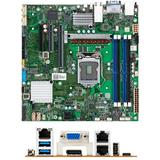 Tyan Tempest CX S5560 S5560GM2NRE-2T Motherboard - Intel C252 Chipset - LGA 1200 Socket - DDR4 3200 128GB ECC UDIMM - 10GbLAN micro ATX