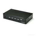 StarTech.com 4 Port HDMI KVM - HDMI KVM Switch - 1080p - USB 3.0 & Audio Support - KVM Video Switch