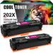 Cool Toner 2-Pack Compatible Toner Replacement for HP CF503X Color LaserJet Pro M254dw M254dn M254nw MFP-M281fdw MFP-M281fdn MFP-M281cdw MFP-M280nw Printer Magenta