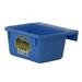 Miller Manufacturing Dura-Flex Plastic Feeder Bucket Portable Mini Berry Blue 6Quart