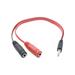 3.5mm AUX 1 Male to 2 Female Spliter Wire 3.5 Jack Audio Splitter Cable Headphone Earphone Speaker Stereo AUX Adapter Cord