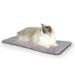 K&H Pet Products Thermo-Kitty Mat Heated Cat Bed Gray 12.5 X 25 Inches