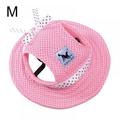 Summer Pet Cap with Ear Holes Dog Visor Hat Breathable Sun Protection Baseball Hat for Small Extra Small Dog Teddy Pug