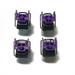 JUNTEX Purple Optical Switches for Razer Huntsman Elite Gaming Mechanical Keyboard