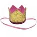 GOODLY Pet Dog Cat Birthday Hat Crown Cap Headwear Bandana Neckerchief Ties Party Fancy Sequin Costume