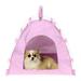 Breathable Pet Puppy Kennel Dog Cat Folding Indoor Outdoor House Bed Tent Washable Pet Dog Tent House Folding Indoor Outdoor Pet Tent Kitten House for Small Medium Dog Puppy Cat