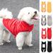XWQ Pet Apparel Solid Color Keep Warmth Skin-friendly Pet Dog Vest Coat Outfit for Winter