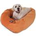 MajesticPet 40 in. Villa Donut Pet Bed Orange