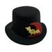 Top Hat for Pet Dog Cat Cosplay Costume Black Top Hat for Christmas Cosplays Accessories Holiday Supplies