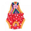 XXS-XL 6 Size Washable Female Dog Diapers Underwear Pet Sanitary Pants Cloth Diaper Nappy Covers Underwear Reusable Suspender