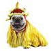 JANDEL Dog Costume Cute Lion Dance Dog Costume with Beast Horn Chinese New Year Cat Dog Clothes for Small Medium Dogs