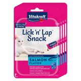 Vitakraft Lick n Lap Creamy Lickable Cat Treat - Salmon Flavor 20 Pack