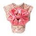 NUOLUX Dog Costume Japanese Kimono Catdogs Pet Female Dresses Catsclothes Style Bowknot Dress