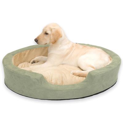 Thermo-Snuggly Pet Sleeper by K&H Pet Products in Sage (Size LARGE)