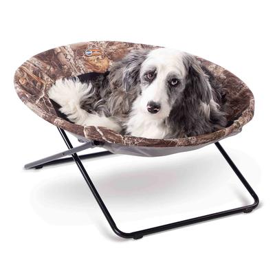 Cozy Elevated Pet Dog Raised Cot by K&H Pet Products in Camouflage (Size MEDIUM)