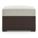 Palm Springs Ottoman by Homestyles in Brown