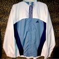 Adidas Jackets & Coats | Adidas Nike Champion Starter Puma Fanatics Fleece Track 90s Windbreaker Jacket | Color: Gray/White | Size: M