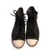 Converse Shoes | Converse X John Varvatos Shoes Mens 3.5 Eu 35.5 Black Leather High Top Sneakers | Color: Black | Size: 3.5